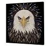 (30x30cm)DIY Eagle Pearl Painting Kit With Inner Frame Home Decor