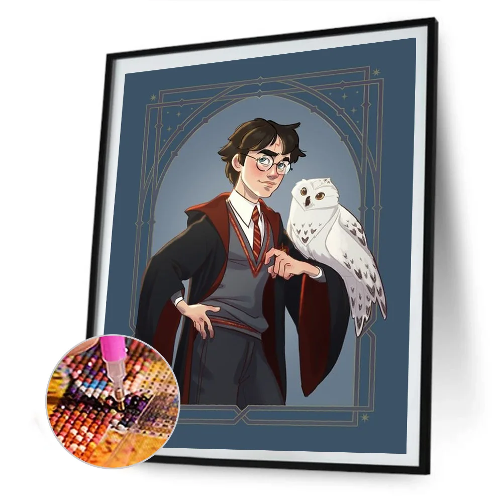 5D DIY Diamond Painting Harry Potter Full Round Drill Wall Decor (B4330)