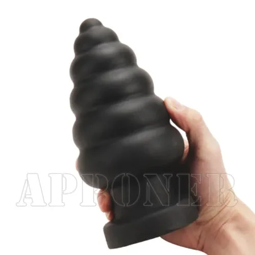 pornhint Pornhint Anal Plug High Quality Silicone Butt Plug with Suction Cup Device Beads Sex Toys