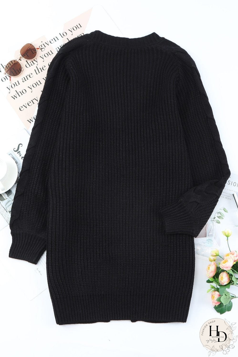 Versatile Long Knit Cardigan