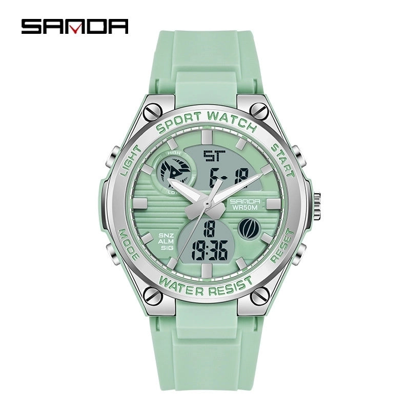 Modern Style Solid Color Electronic Men’s Watches