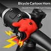 Silicone Electronic Bicycles Horn 5 Mode Non-Slip for Daily Commute Cycling
