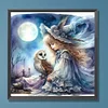 Halloween Witch - Paint by Numbers Acrylic Painting 40*40cm