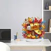 2D Flat Print Autumn Mailbox DIY Table Top Diamond Painting Ornament Kits