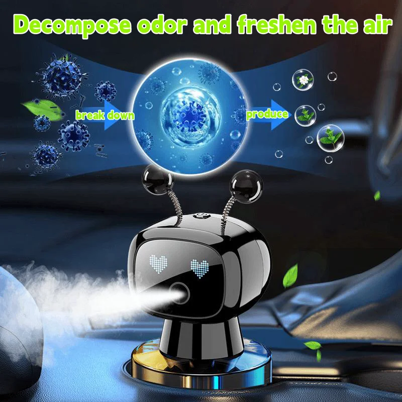 Car Aromatherapy AI Intelligent Robot Car Ornaments