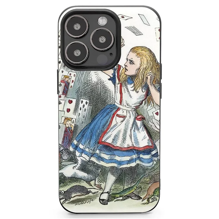 Alice In Wonderland, 1865 Mobile Phone Case Shell For IPhone 13 and iPhone14 Pro Max and IPhone 15 Plus Case - Heather Prints Shirts