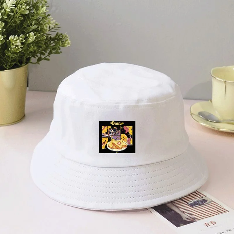방탄소년단 Butter Cute Print Sun Hat