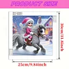 Snow Girl - Diamond Painting - Partial Special Shaped Drill(Canvas|30*30cm)