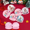 (US Only)8PCS DIY Princess Snowman Diamond Painting Greeting Card Set for Festivals Gift