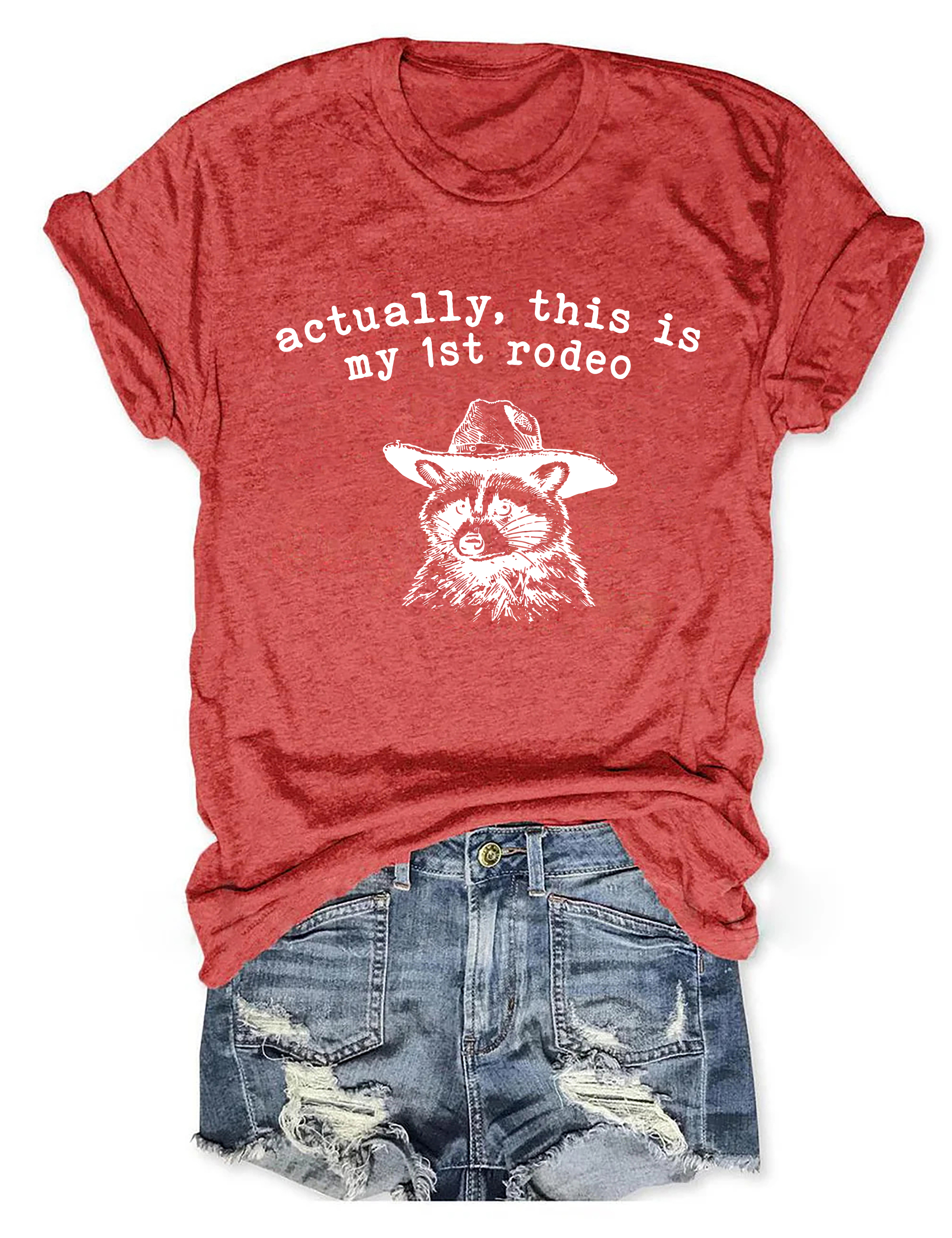 Actually This Is My First Rodeo T-shirt