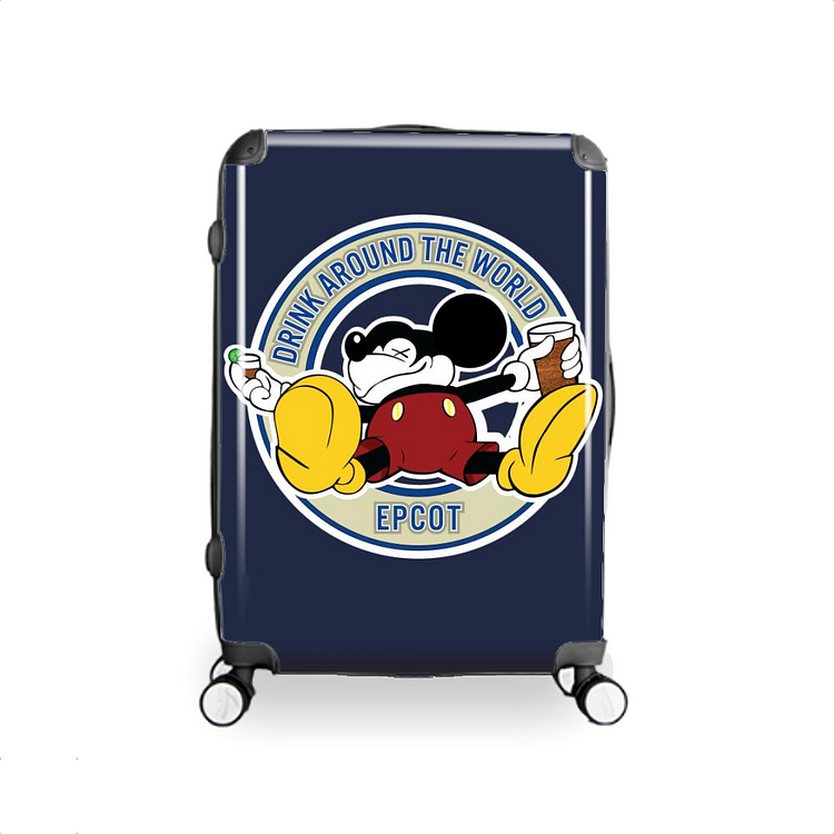 Drunk Mickey, Beer Hardside Luggage