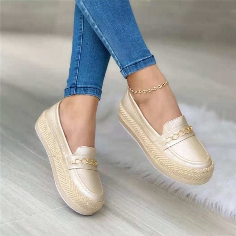🔥New Women Flats Platform Shoes Autumn Loafers 🔥