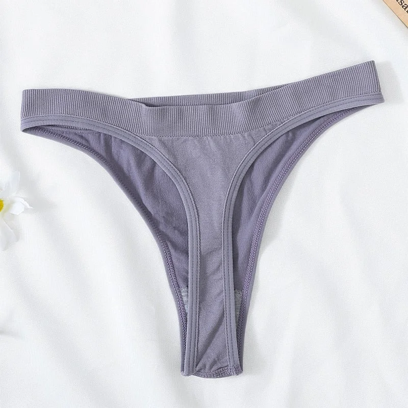 M-XL Women's Thongs G-string Female Sexy Panties Sexy Underwear Cotton Briefs Low Waist Brazilian Thong Ladies Intimate Lingerie