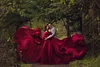 Maternity Photo Shoot Full Pregnancy Chiffon Long Tail Dresses