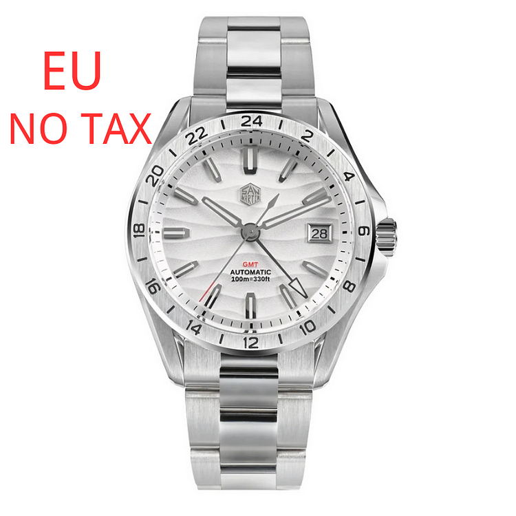 ★EU warehouse★San Martin New 39mm GMT Watch Mechanical SN0129 San Martin Watch san martin watchSan Martin Watch