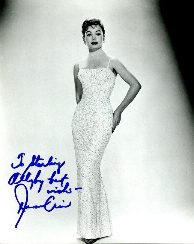 Glamorous JEANNE CRAIN In-person Signed Photo Poster painting