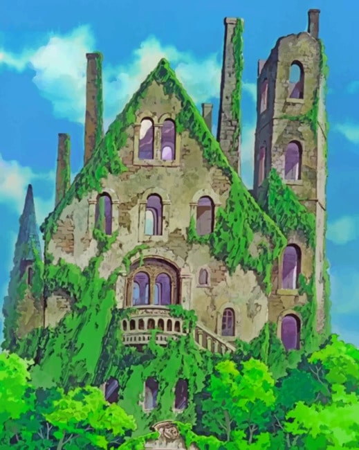 

The Castle Of Cagliostro – Paint By Numbers - 40*50CM, 501 Original