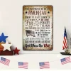 And I'm proud to be an American - Vintage Metal Signs(12*16Inch) - Warning