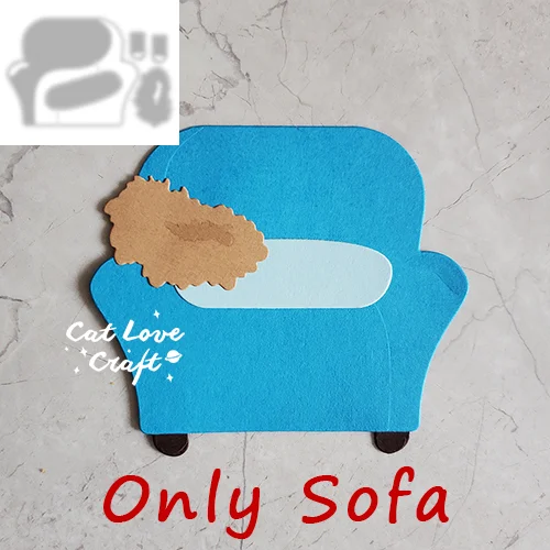 Nigikala on the sofa Series Metal Cutting Dies Scrapbooking Stencil Die Cuts Card Making DIY Craft Embossing New Dies For 2023