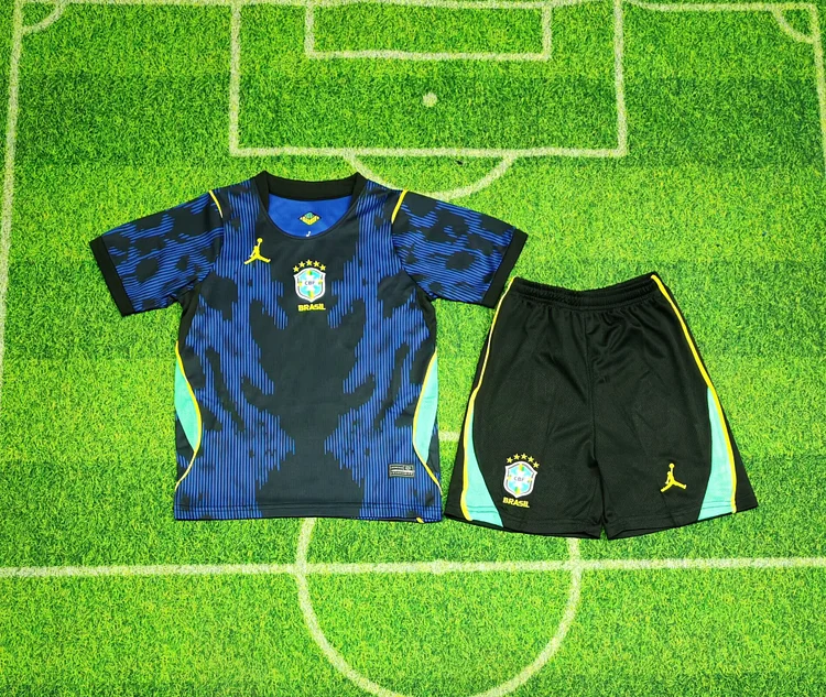 2026 Brazil Away Children's Clothing