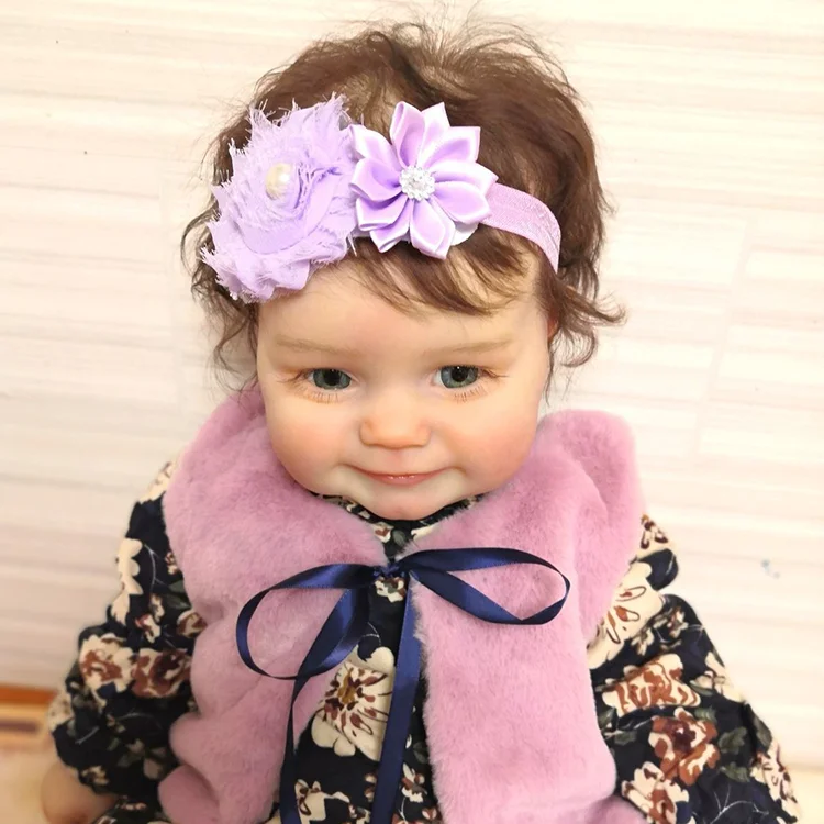 [Heartbeat & Sound] 20'' Lifelike Realistic Newborn Doll Mckenna Reborn Baby Girl - Birthday Gift Set Rebornartdoll® Rebornartdoll®