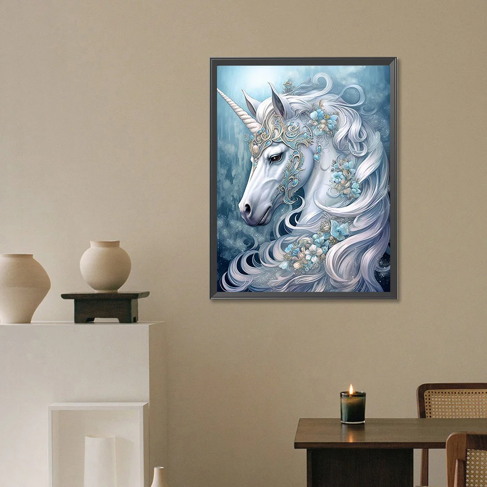Diamond Painting - Full Round Drill - Unicorn(Canvas|30*40cm)