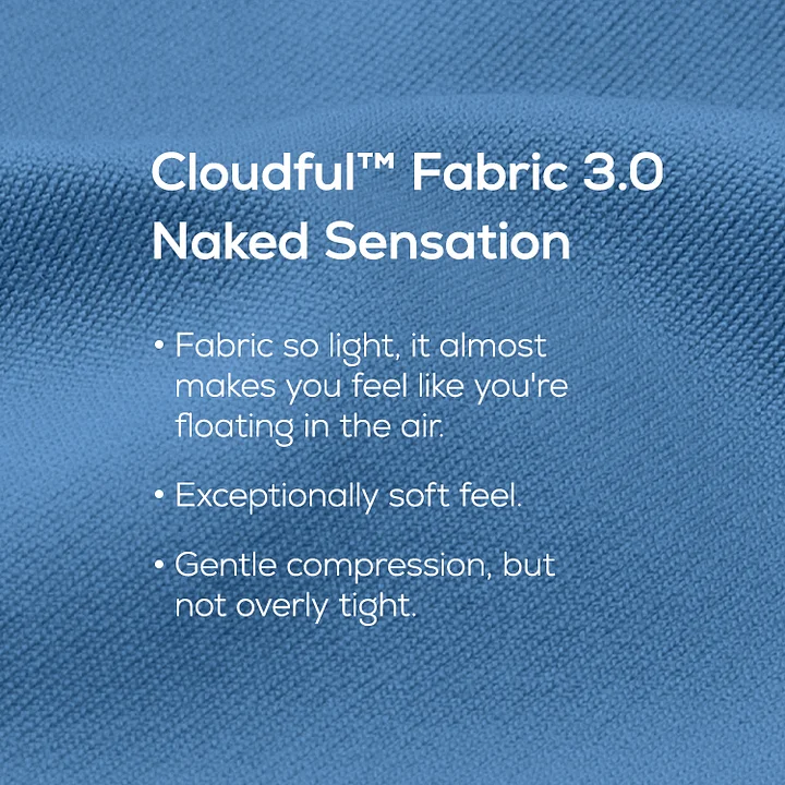 Cloudful™ Fabric 3.0 High Waisted Crossover Plain Yoga Biker Shorts 3