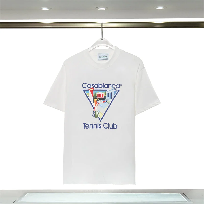 Casablanca 2023 new fashion T-shirt short sleeves