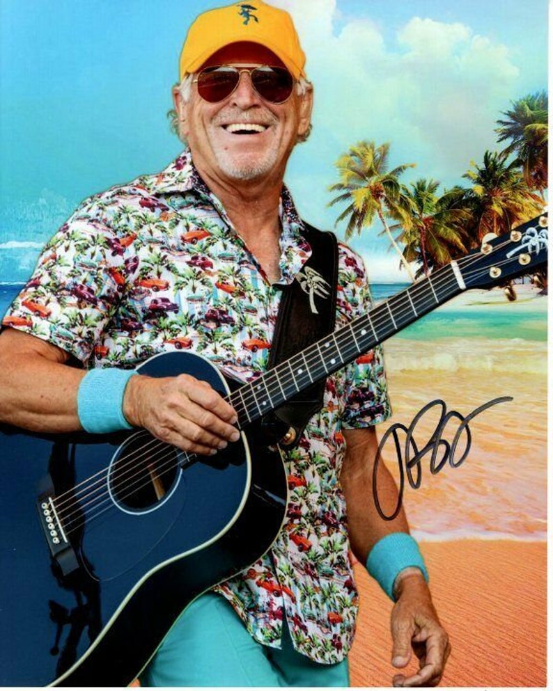 Jimmy buffett signed autographed 8x10 Photo Poster painting