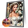 Diamond Painting -DIY Round Drill Girl(40x50cm)