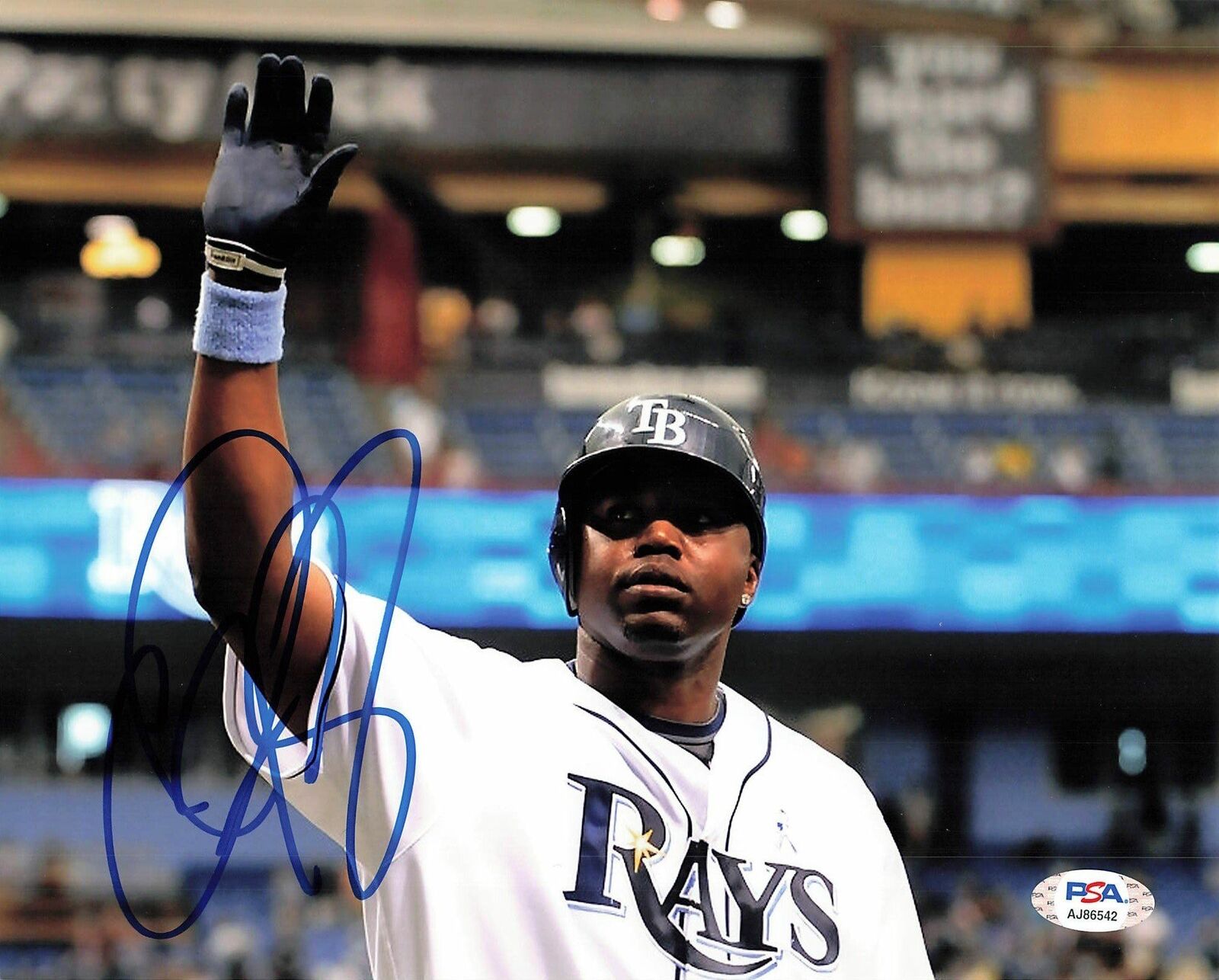 CLIFF FLOYD signed 8x10 Photo Poster painting PSA/DNA Autographed Tampa Bay Rays