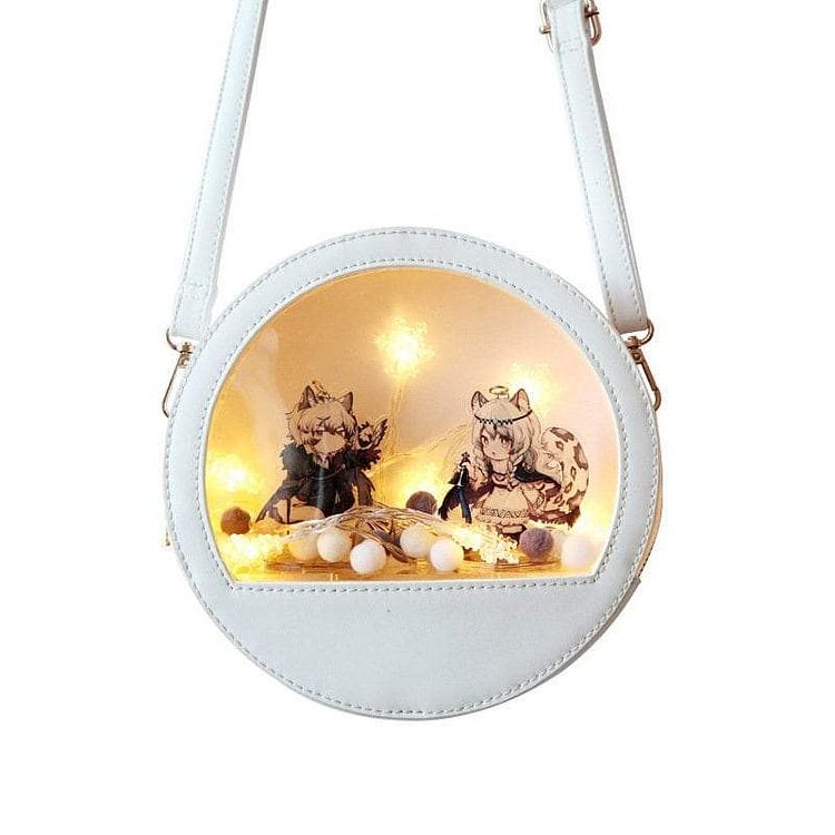 Round ita Bag White