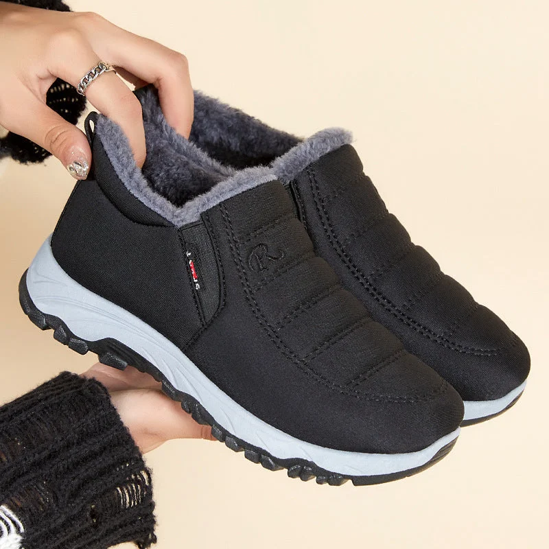 2022 Warme Rutschfest Wasserdicht Fleece Wanderschuhe