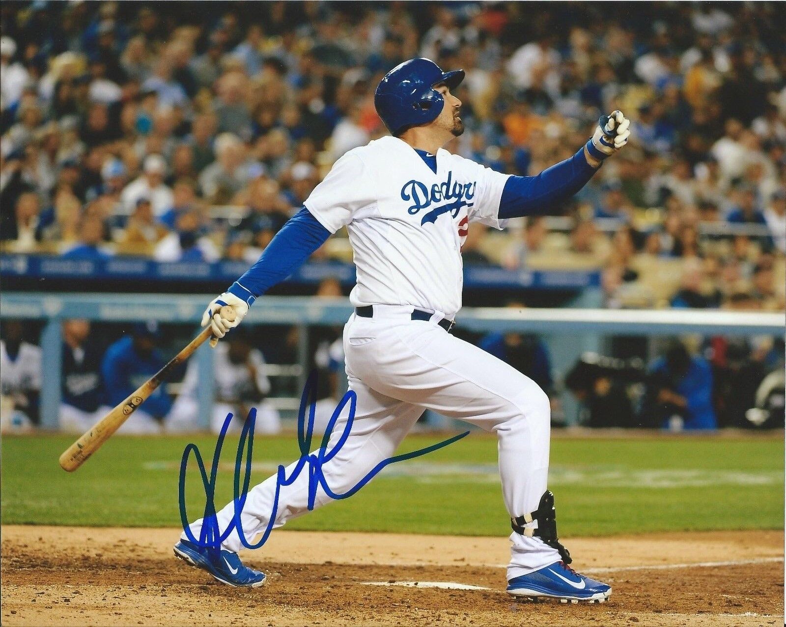 ADRIAN GONZALEZ signed autographed LOS ANGELES DODGERS 8x10 Photo Poster painting w/COA