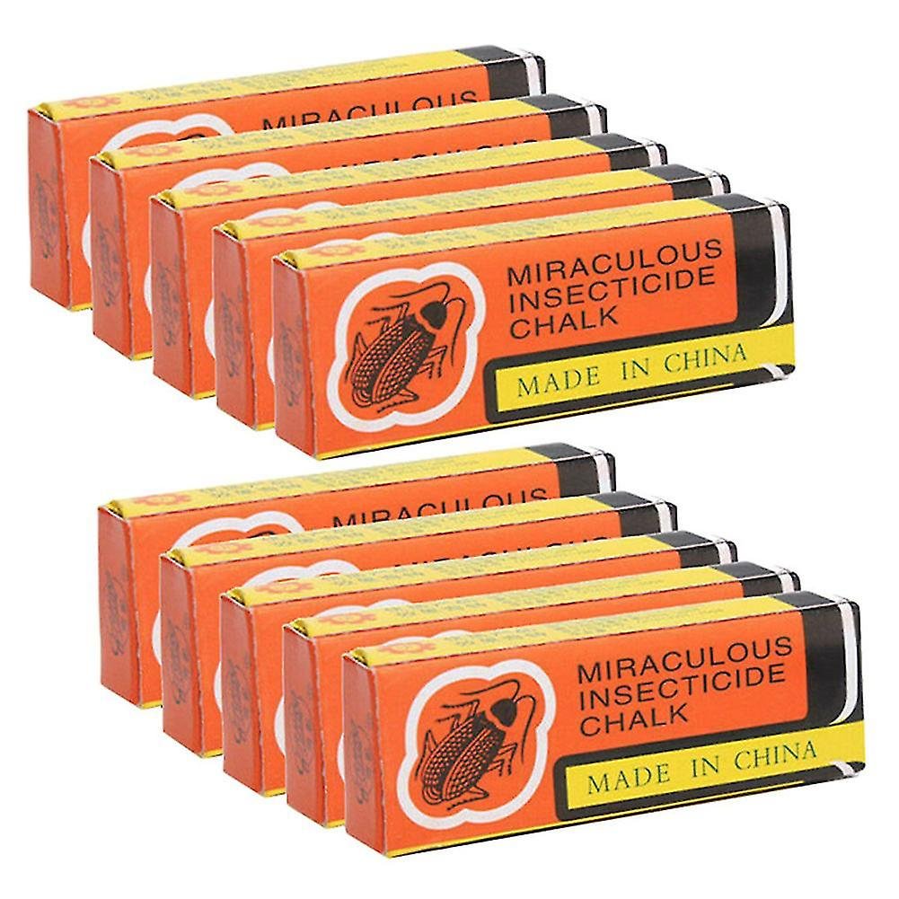 Cockroach Repellers Magic Dust Free Chalk For Cockroachs Ants10 Boxes - vzzhome