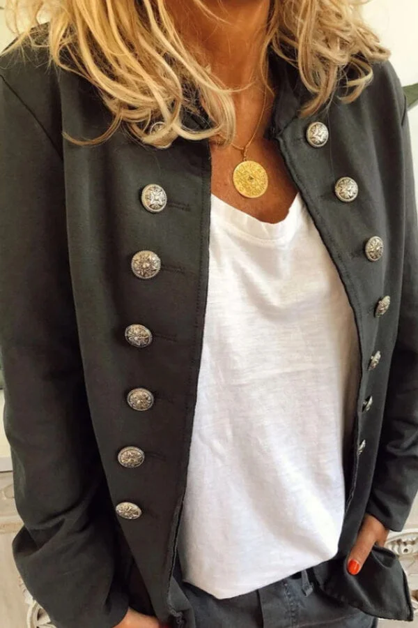 Fashion Casual Cotton Slim Jacket