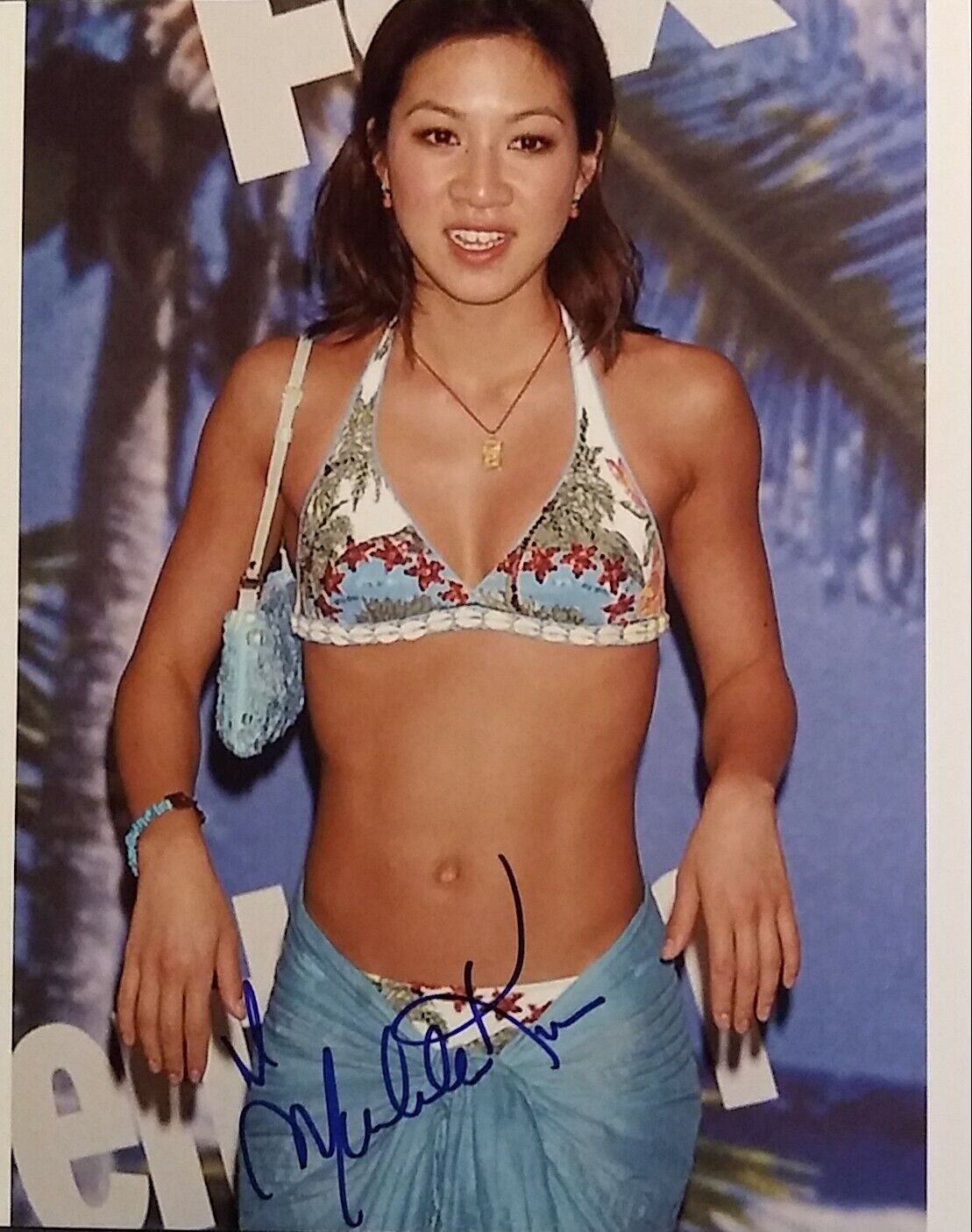 Michelle Kwan signed 8x10