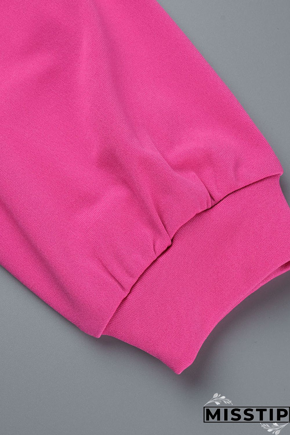 Black Red Casual Solid Patchwork O Neck Long Sleeve Two Pieces