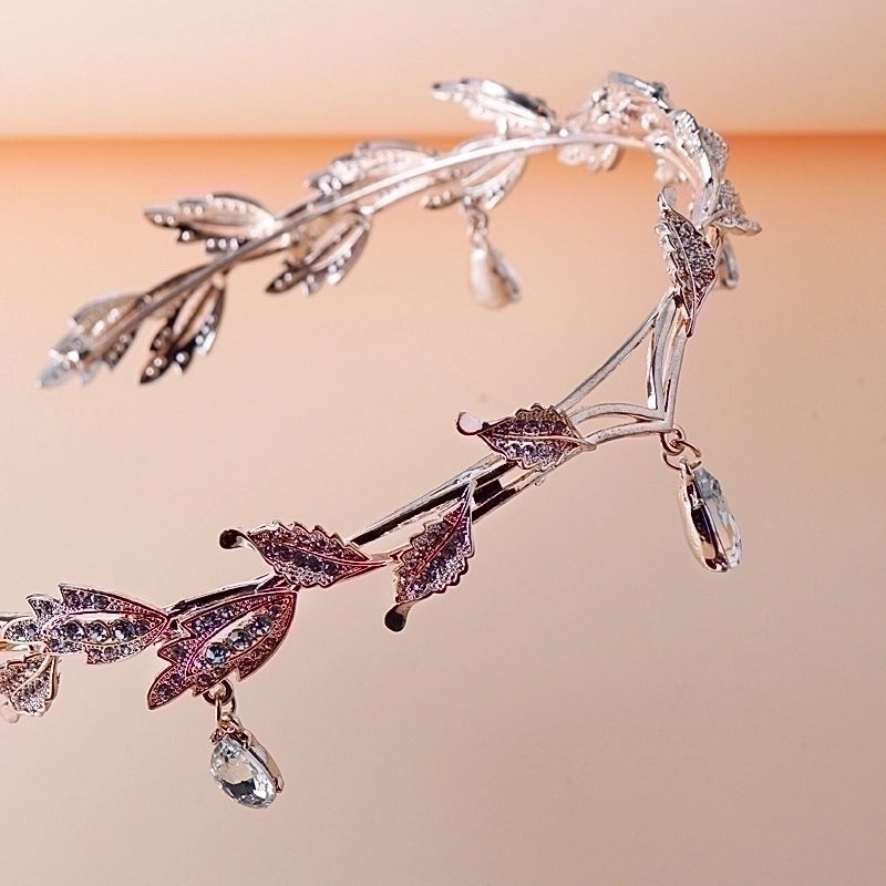 Fashion Crown Metal Plating Rhinestones Crown 1 Piece