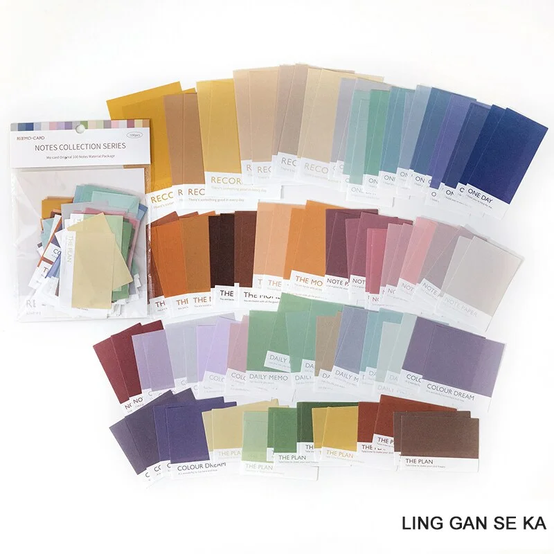 JOURNALSAY 100枚入り ヴィンテージジャーナル コラージュ素材パック