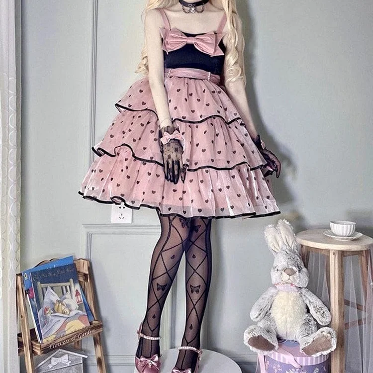 Polkadot Sugar Kawaii Princess JSK Lolita Dress SS2077