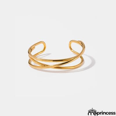 Minimalist Stainless Steel Cuff Bracelet