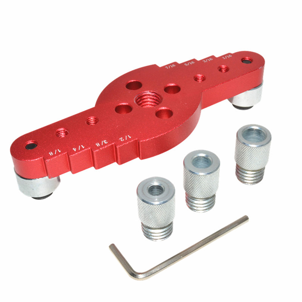 

5pcs Woodwork Punching Locator with 6/8/10mm Nut Drilling Guide Positioner, 501 Original