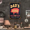 Dad's BBQ - Vintage Metal Signs - 20*30cm/30*40cm - Warning