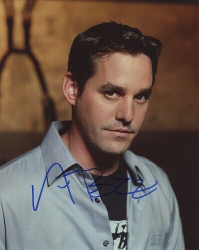 Buffy actor Nicholas Brendon signed 8x10 Photo Poster painting