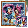 (Multi-Style) Mickey Minnie-11CT Stamped Cross Stitch 45*45cm/17.72*17.72in