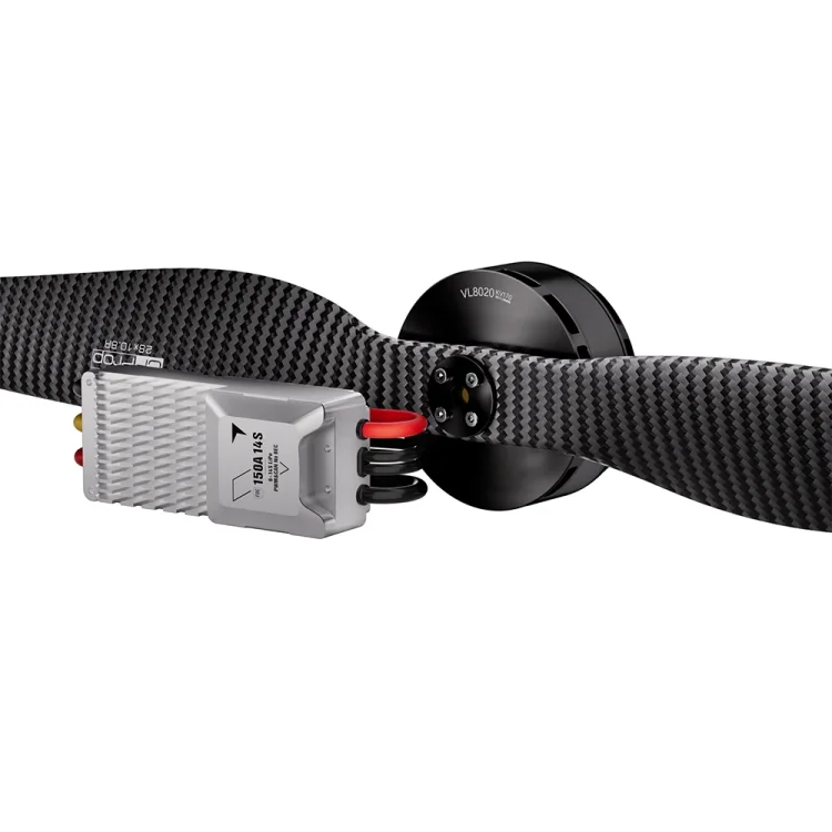 VL8020 VTOL Propulsion System – 19.7 kg Thrust per Arm for 35 kg Quadcopters