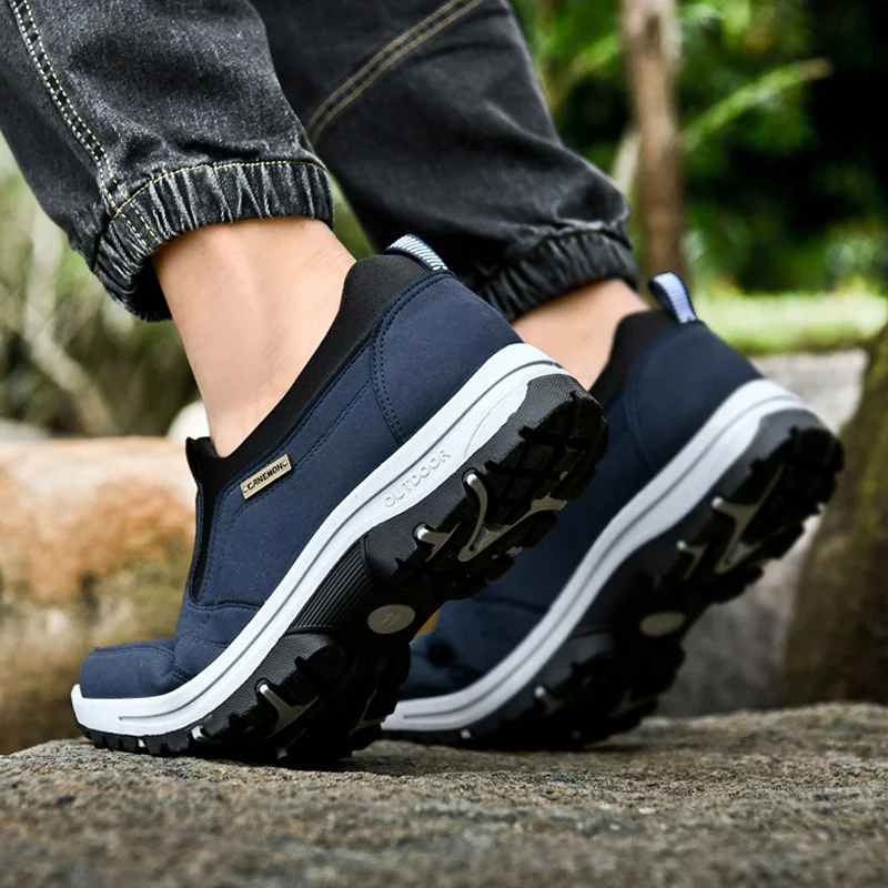 🔥Authenticity Guaranteed-Men's Comfortable Waterproof Breathable Orthopedic Walking Shoes Hiking Shoes