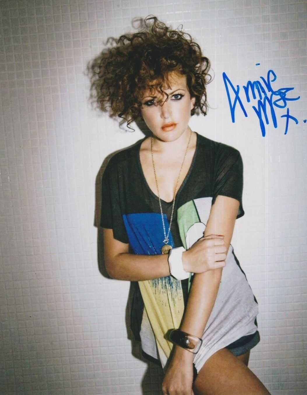 Annie Mac *HAND SIGNED* 10x8 Photo Poster painting ~ AUTOGRAPHED