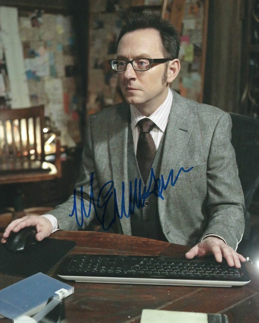 Michael Emerson - Lost Autograph Signed Photo Poster painting Print